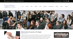 Desktop Screenshot of logosfera.net
